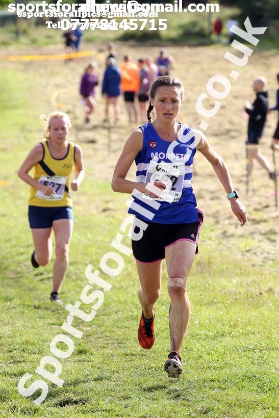 Senior womens 2019 Start Fitness Harrier League, Wrekenton, Gateshead. Photo: David T. Hewitson/Sports for All Pics